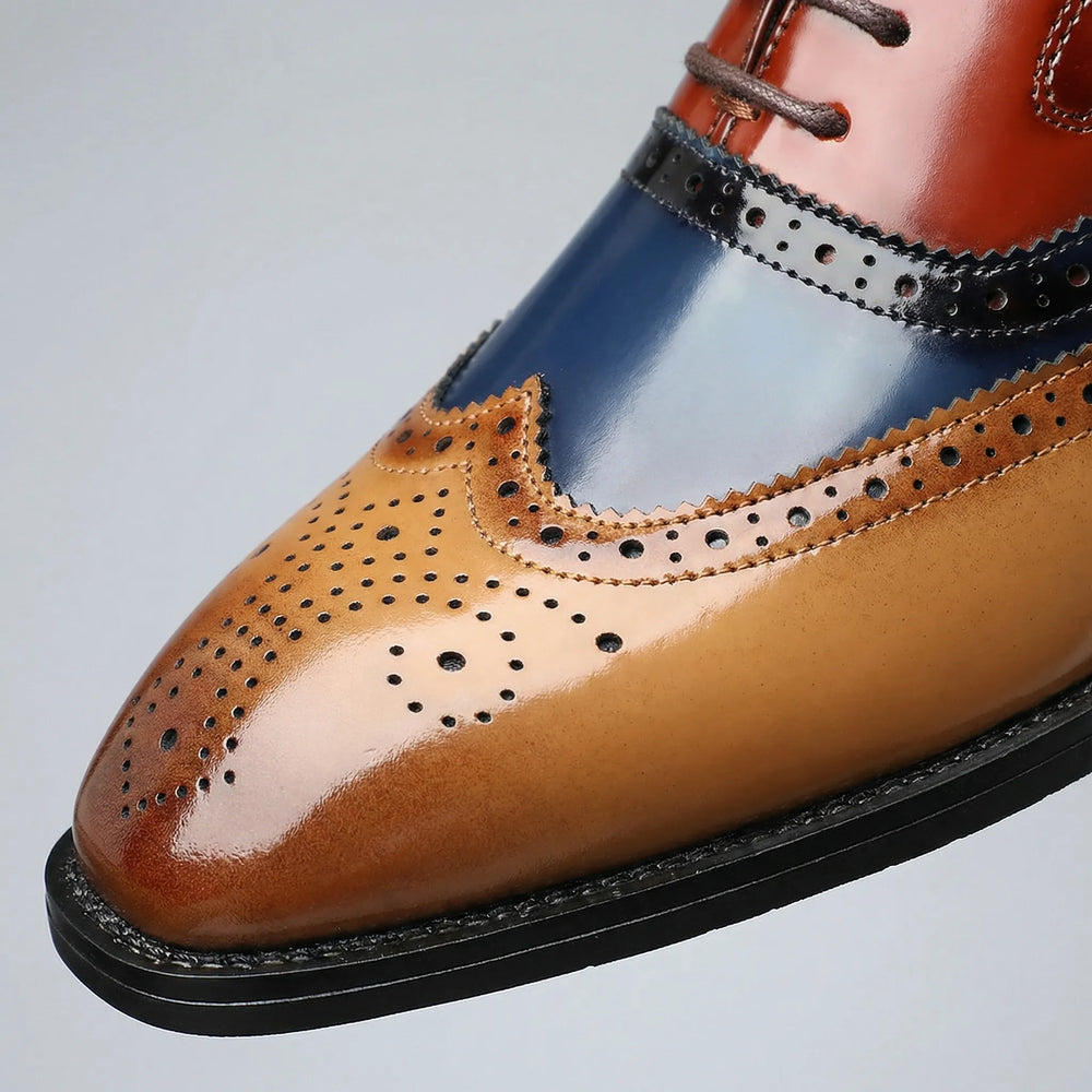 Optimized Product Title: "Herren Wingtip Brogue Schnürschuhe - Noel | Elegante Lederschuhe für formelle Anlässe | Komfortable Passform" 

This title includes relevant keywords for better visibility and highlights key features to attract potential buyers.