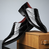 Men's Wingtip Brogue Lace-Up Shoes - Noel