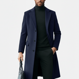 Michael - Men's coat with button placket