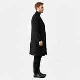 Michael - Men's coat with button placket - 5