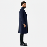 Michael - Men's coat with button placket - 8