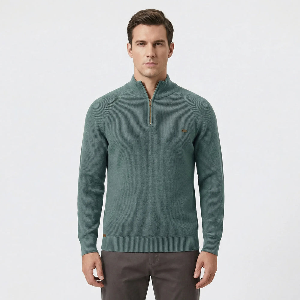 Louis - Men's Half-Zip Sweater