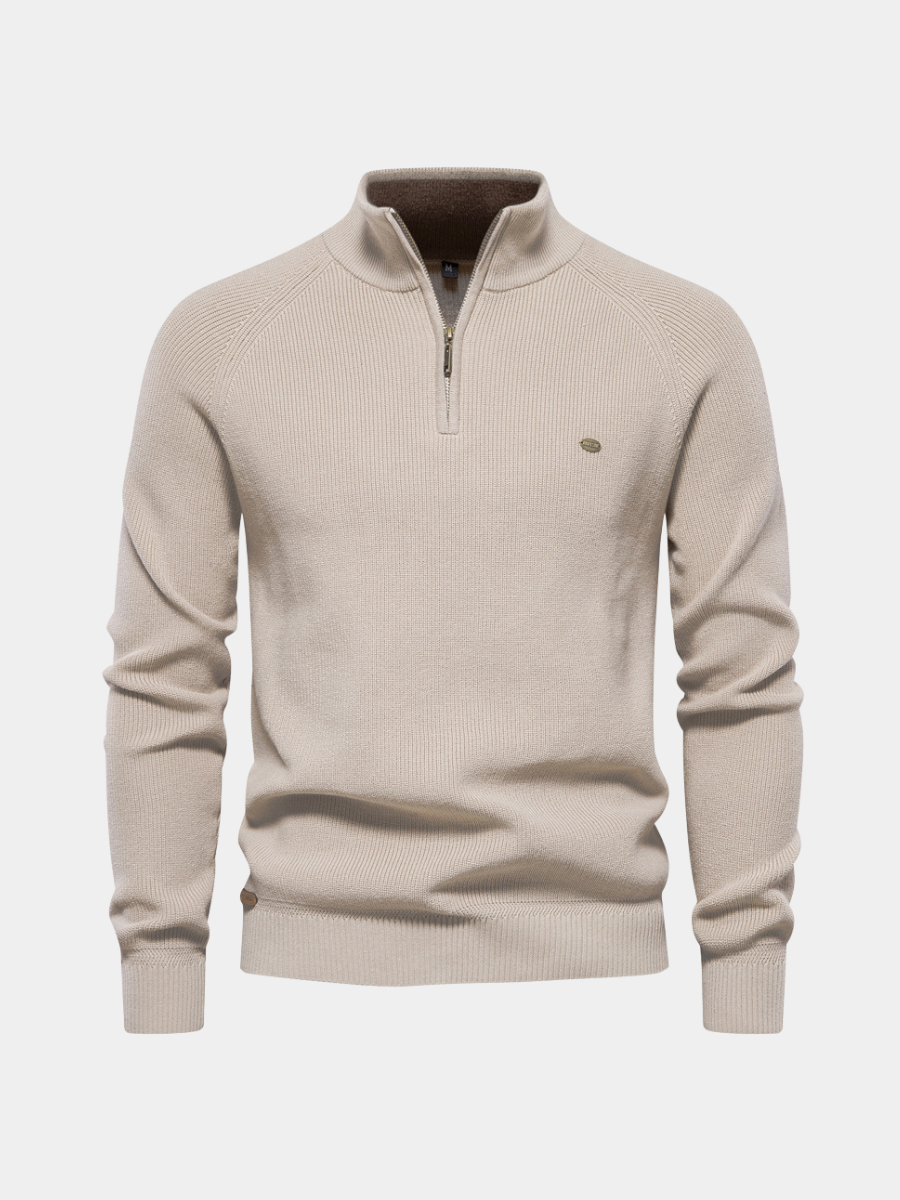 Calvin - Men's Half-Zip Sweater