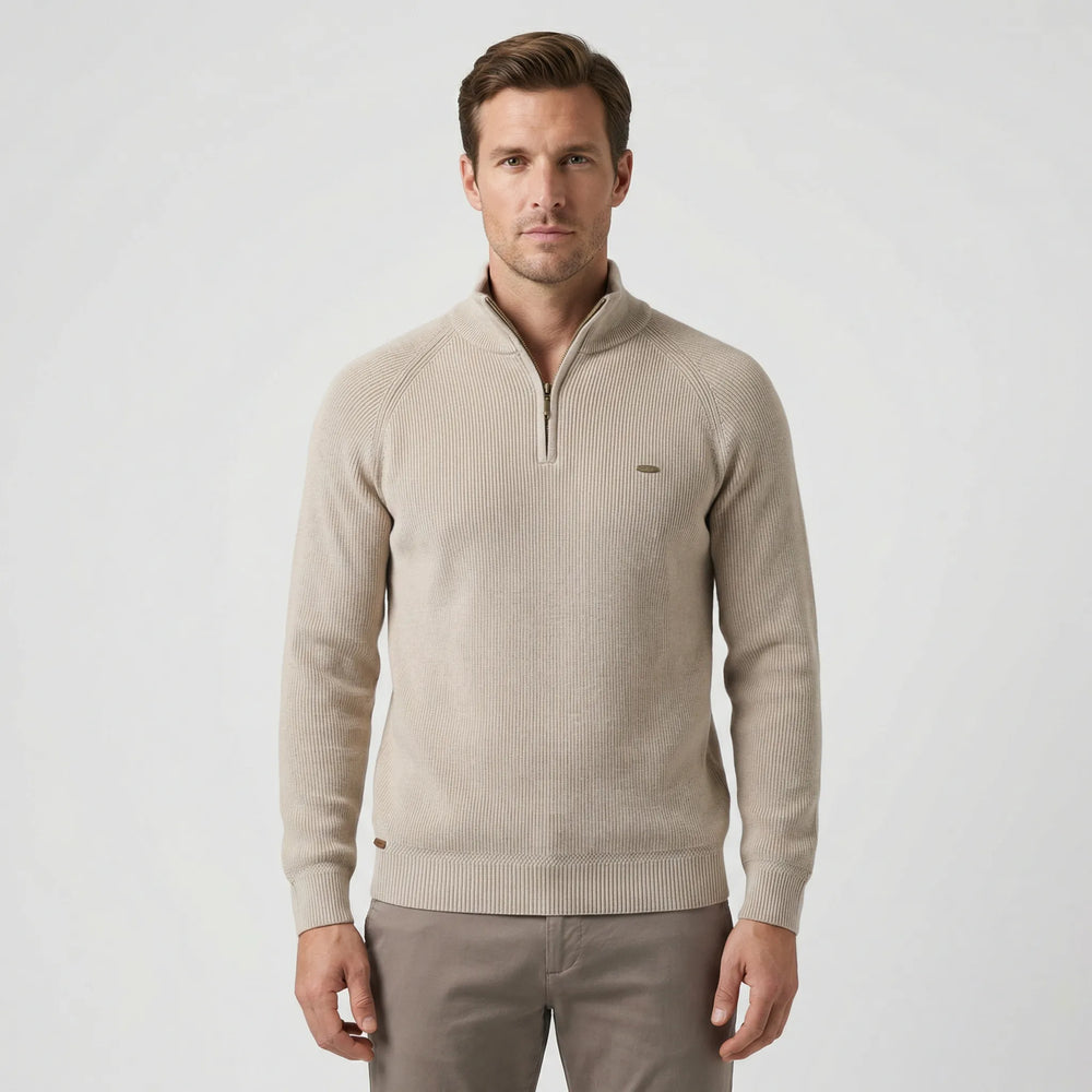 Louis - Men's Half-Zip Sweater