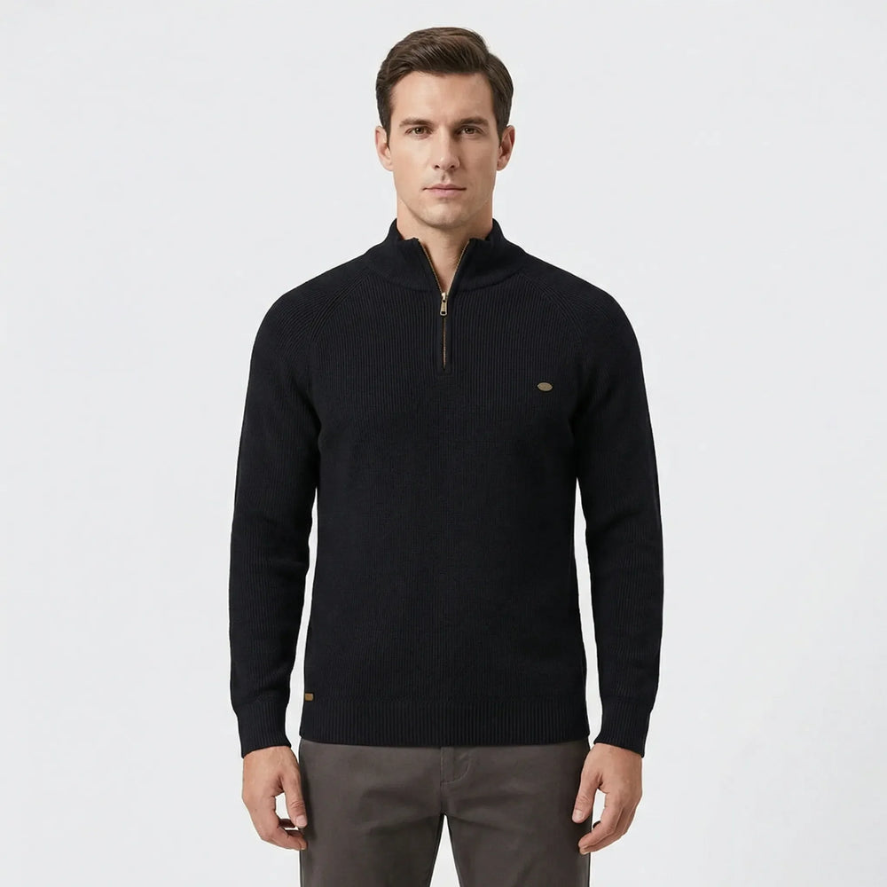 Louis - Men's Half-Zip Sweater
