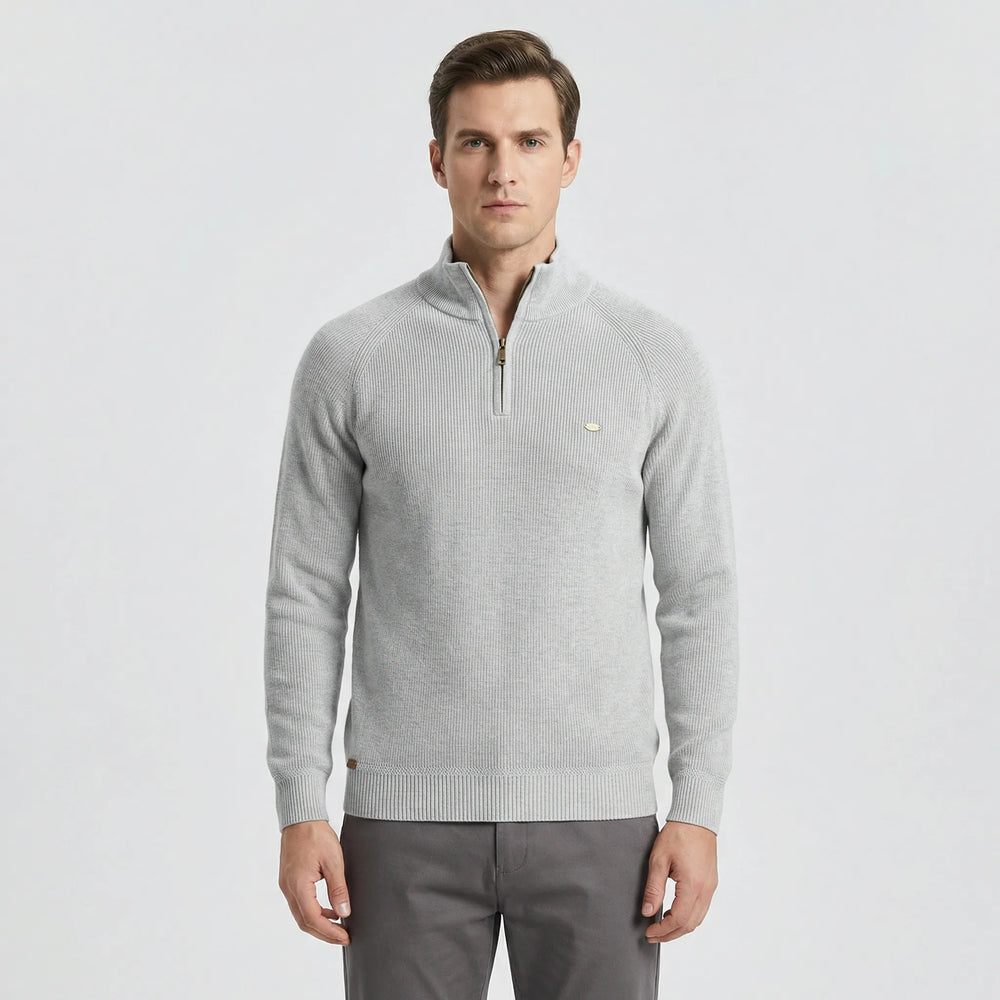 Louis - Men's Half-Zip Sweater