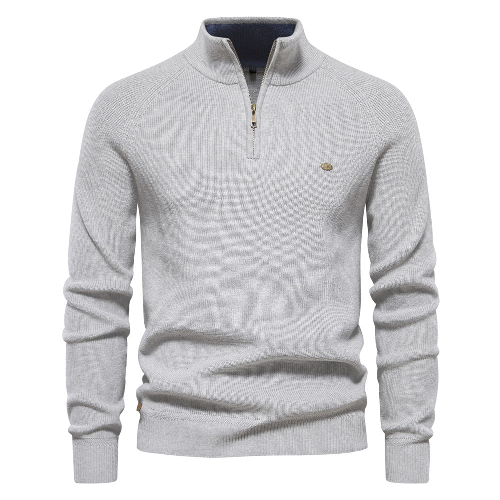 Calvin - Men's Half-Zip Sweater