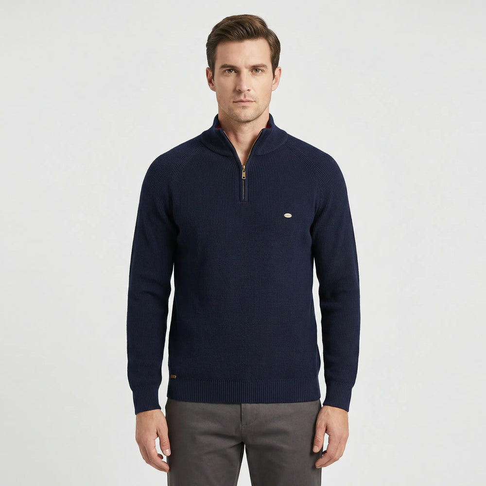 Louis - Men's Half-Zip Sweater