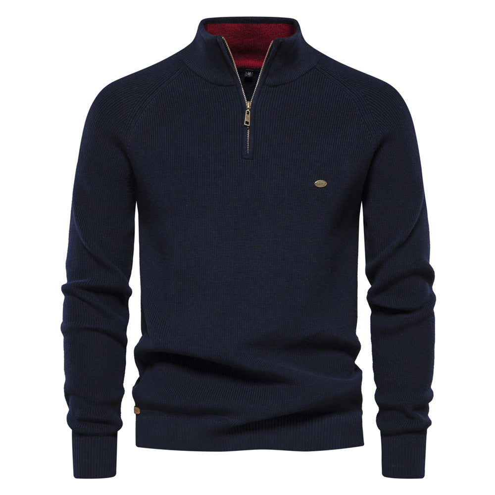 Calvin - Men's Half-Zip Sweater