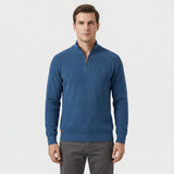 Louis - Men's Half-Zip Sweater