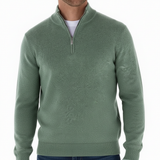 Men's Sweater with Zipper - Leonard