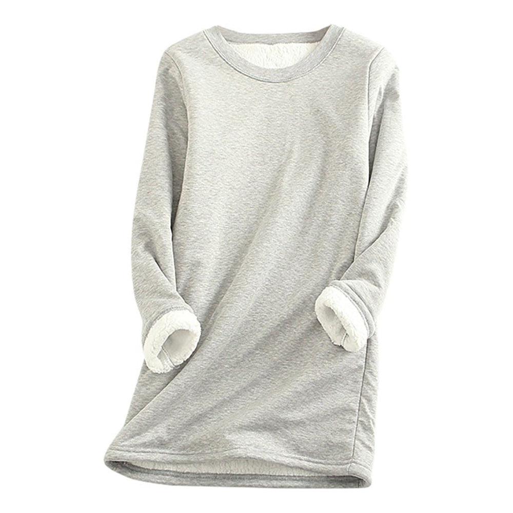 Ladies' fleece pullover with lining – Mira - 8