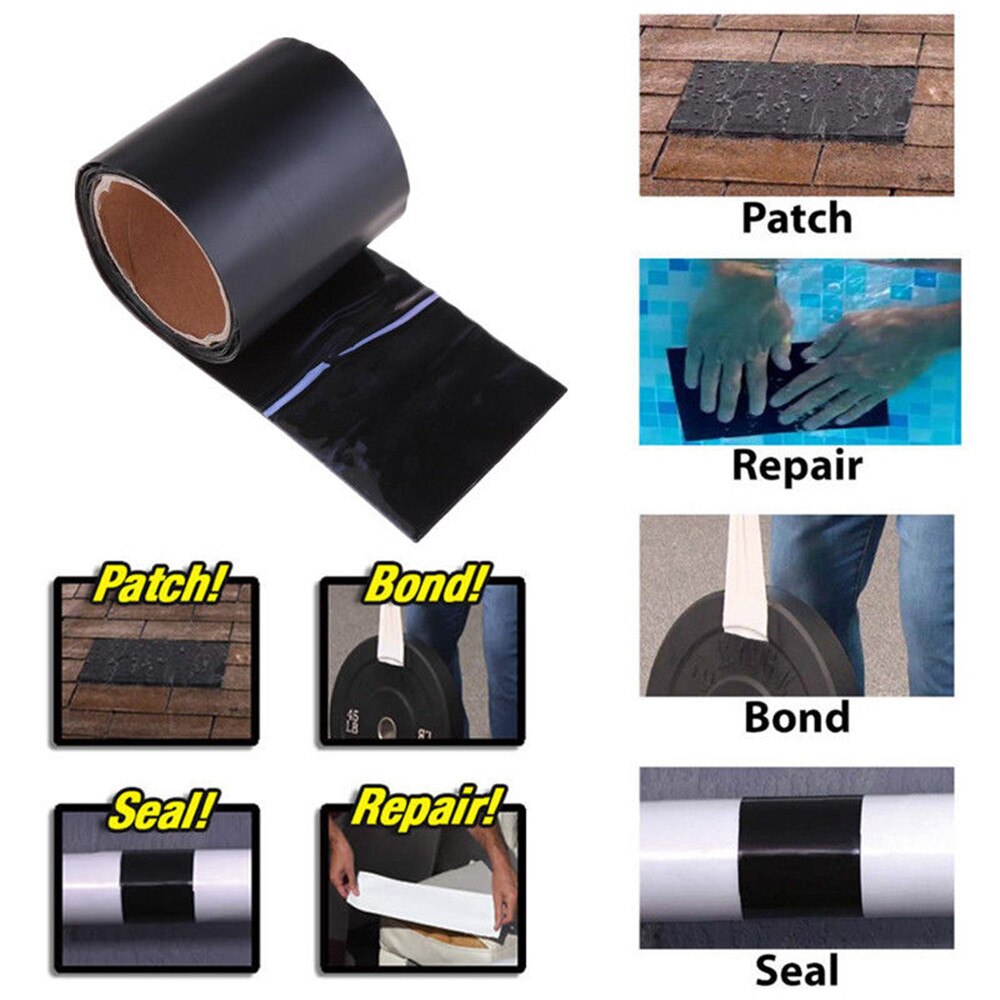 Waterproof Repair Tape – Strong Adhesive Seal, 150×20cm, Multi-Surface & 3 Colors