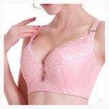 Plus-Size Lace Minimizer Bra - Full-Cup Coverage for Ultimate Comfort & Support