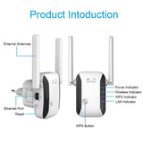 WiFi Range Extender – Dual Antenna, 300Mbps & Repeater/Access Point Modes