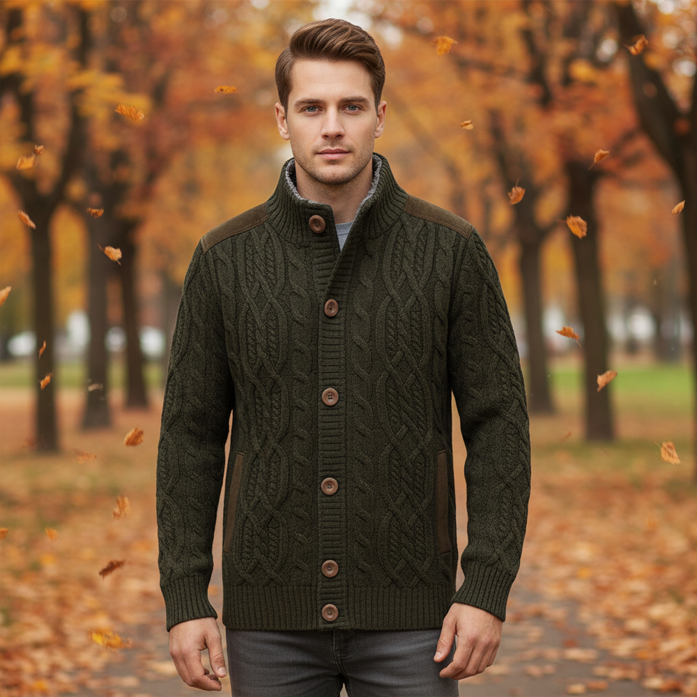 High-quality knitted sweater - Peter