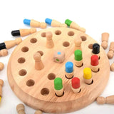 Enhanced Product Title: "Holz-Memory-Spiel für Kinder – Gedächtnistraining & Koordinationsspiel aus hochwertigem Holz – Fördert Konzentration und kognitive Fähigkeiten" 

This title includes relevant keywords while emphasizing the product's benefits and q