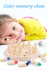 Enhanced Product Title: "Holz-Memory-Spiel für Kinder – Gedächtnistraining & Koordinationsspiel aus hochwertigem Holz – Fördert Konzentration und kognitive Fähigkeiten" 

This title includes relevant keywords while emphasizing the product's benefits and q