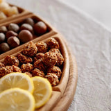 Enhanced Product Title: "Holz-Serviertablett – Elegantes Tablett für Entspannte Genussmomente | Ideal für Frühstück, Snacks und Getränke" 

This title includes relevant keywords and highlights the product's versatility and elegance, making it more appeali