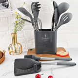 12-Piece Silicone Kitchen Utensil Set - Culinara Pro