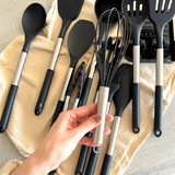 12-Piece Silicone Kitchen Utensil Set - Culinara Pro