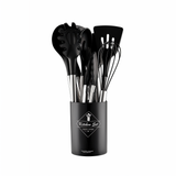 12-Piece Silicone Kitchen Utensil Set - Culinara Pro