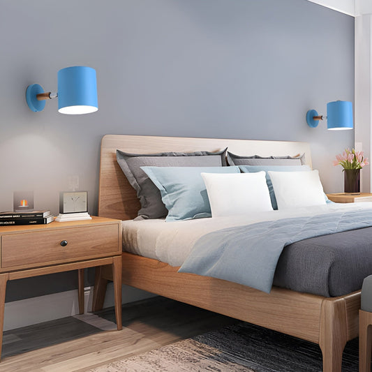 NordicGlow Wall Lamp – Adjustable Shade, Pastel Colors & Scandinavian Design