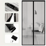 Magnetic Screen Door Curtain – Fine Mesh Gauze, Self-Closing, 90–120×210cm