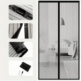 Magnetic Door Screen Curtain 100×210cm – Fly Screen, 26 Neodymium Magnets & No-Drill Install