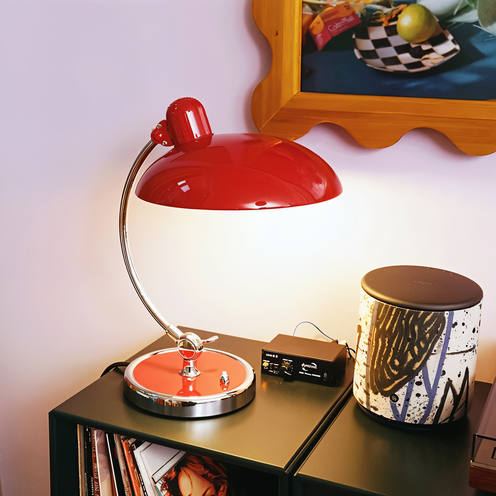Adjustable Vintage Iron Desk Lamp - Virella