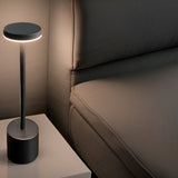 LED Table Lamp with Wireless Charging – USB Port, 3 Light Colors, 45cm