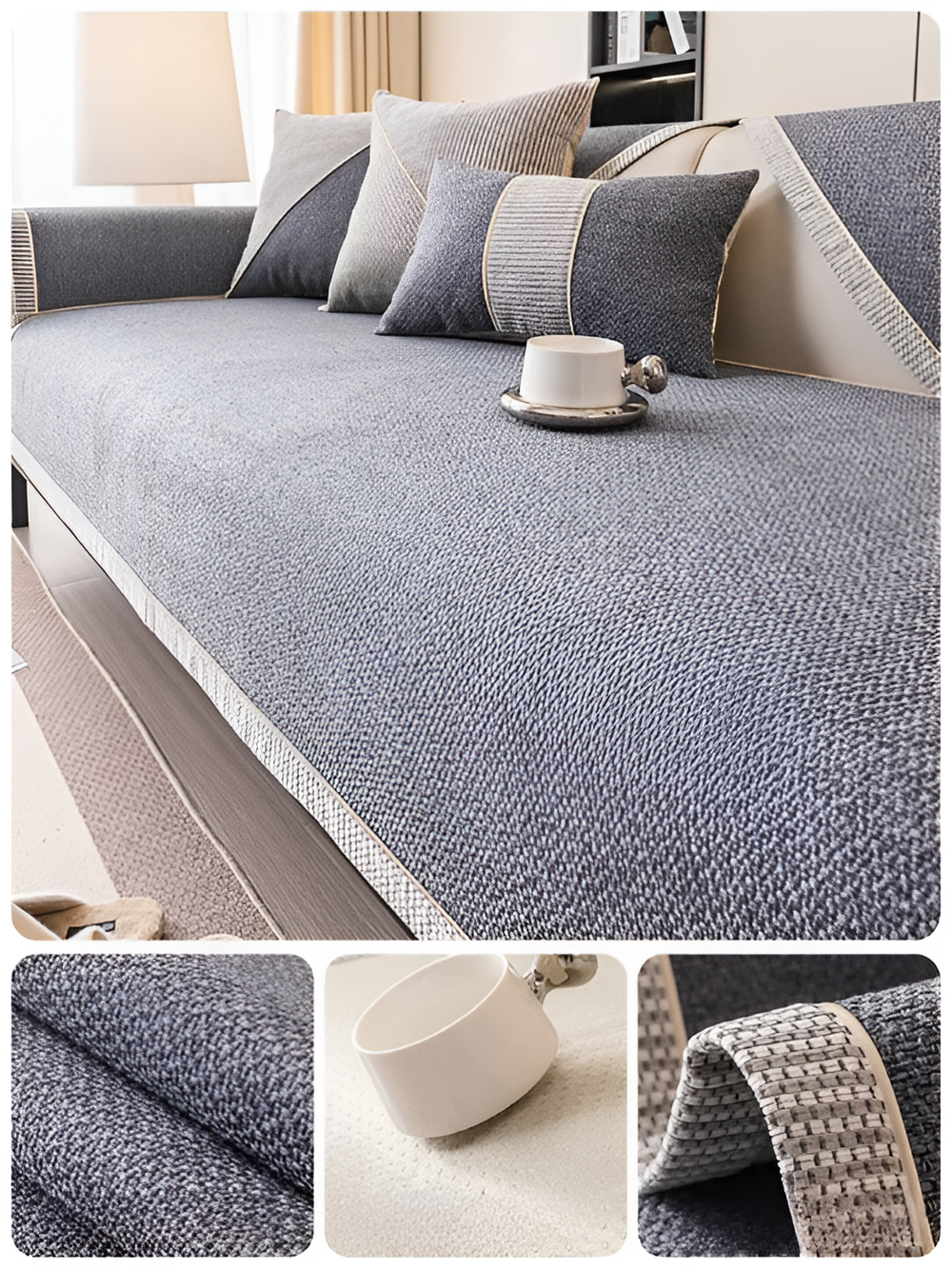 Non-slip protection for couch and sofa