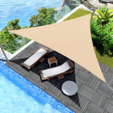 Enhanced Product Title: "Dreieckiges Sonnensegel – UV-Schutz & Wetterfeste Markise für Garten, Terrasse & Balkon" 

This optimized title includes relevant keywords while clearly describing the product's benefits and suitable locations for use.