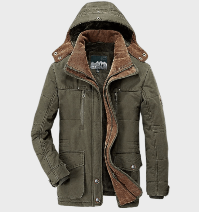 Jimmy - Hooded Fleece-Lined Winter Jacket