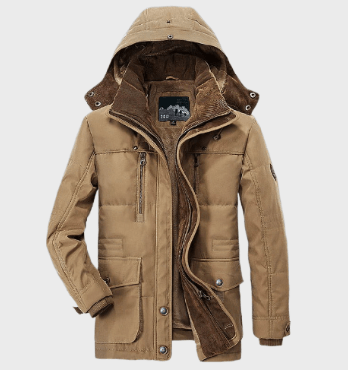 Jimmy - Hooded Fleece-Lined Winter Jacket