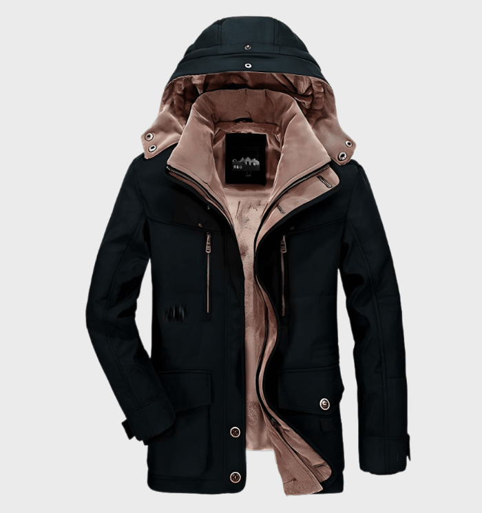 Jimmy - Hooded Fleece-Lined Winter Jacket
