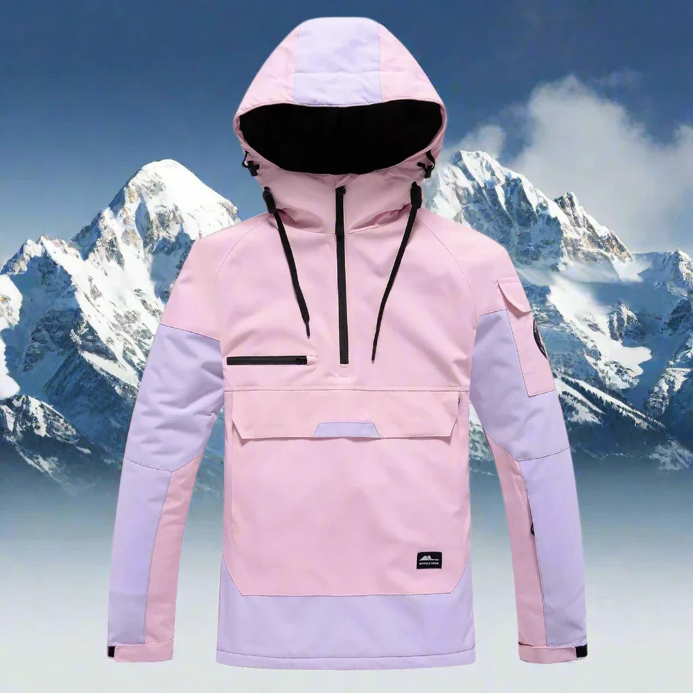 Alexander - Hooded Half-Zip Ski Jacket