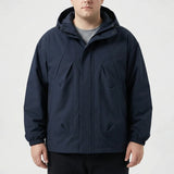 Hooded Oversized Windbreaker Jacket - Adrian