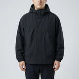 Hooded Oversized Windbreaker Jacket - Adrian