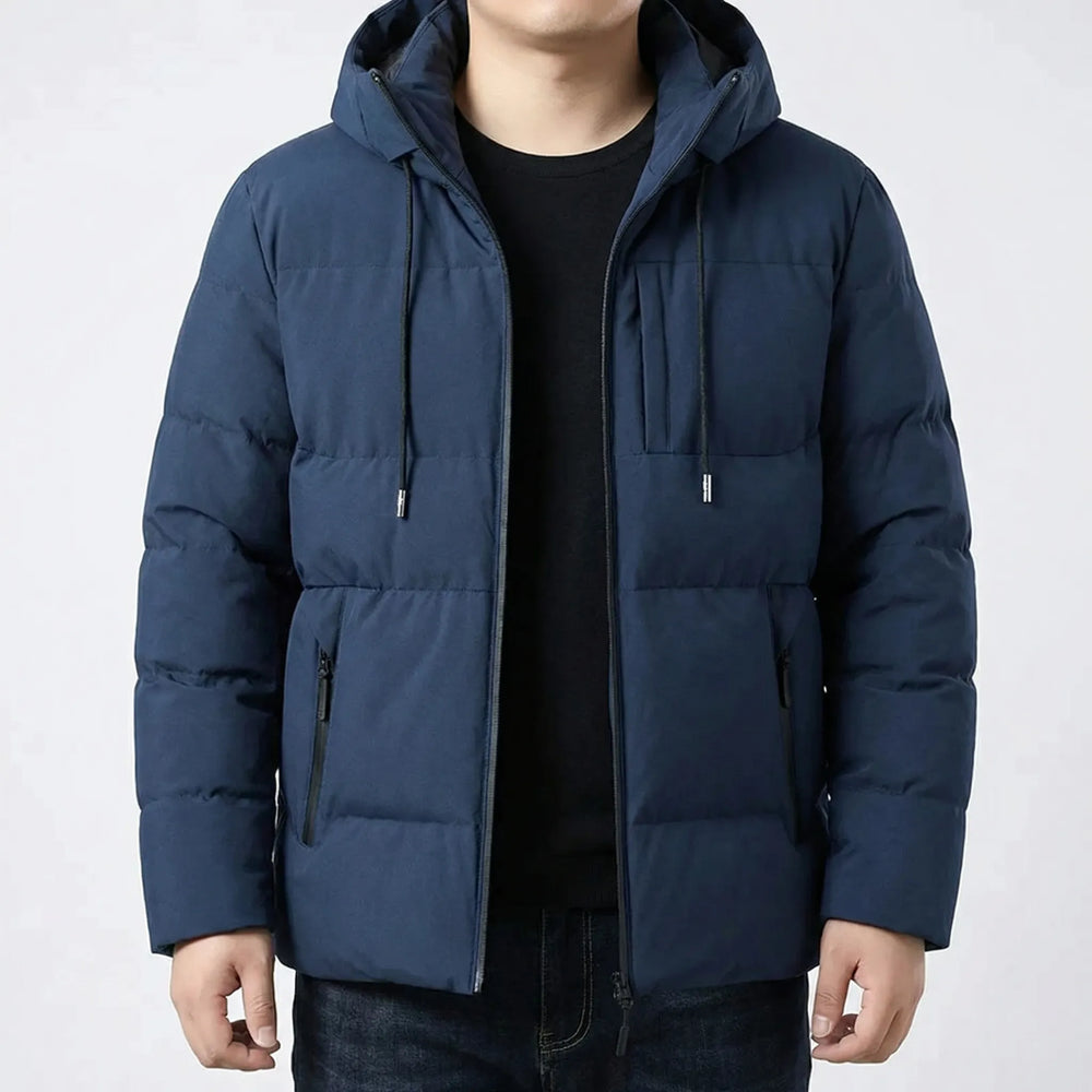 Men's Hooded Padded Puffer Jacket - Gustavo