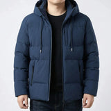 Men's Hooded Padded Puffer Jacket - Gustavo