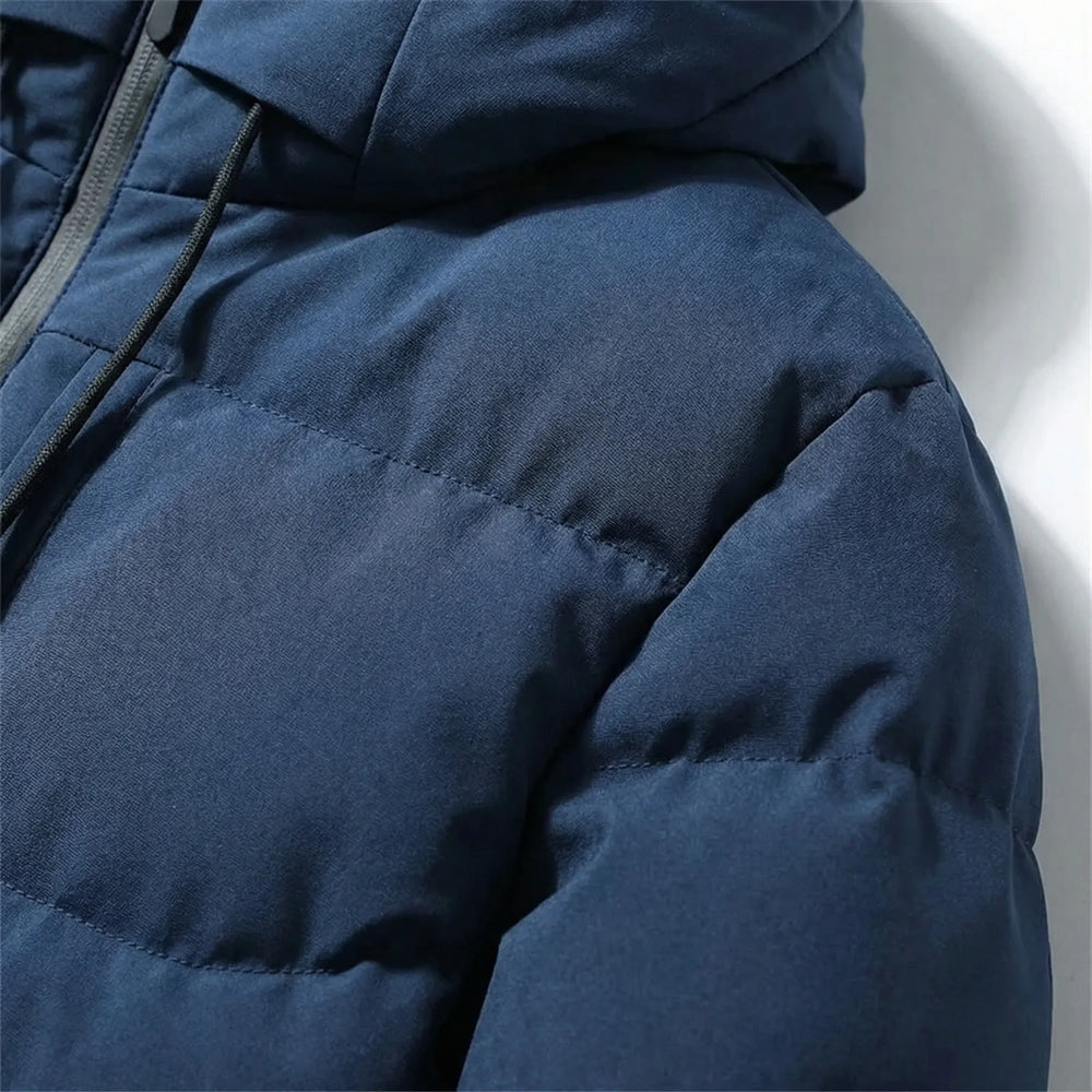 Men's Hooded Padded Puffer Jacket - Gustavo