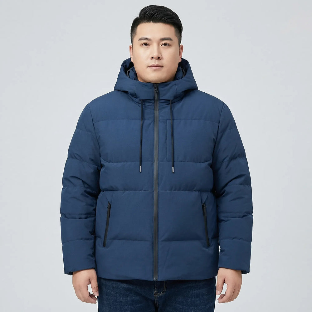 Men's Hooded Padded Puffer Jacket - Gustavo