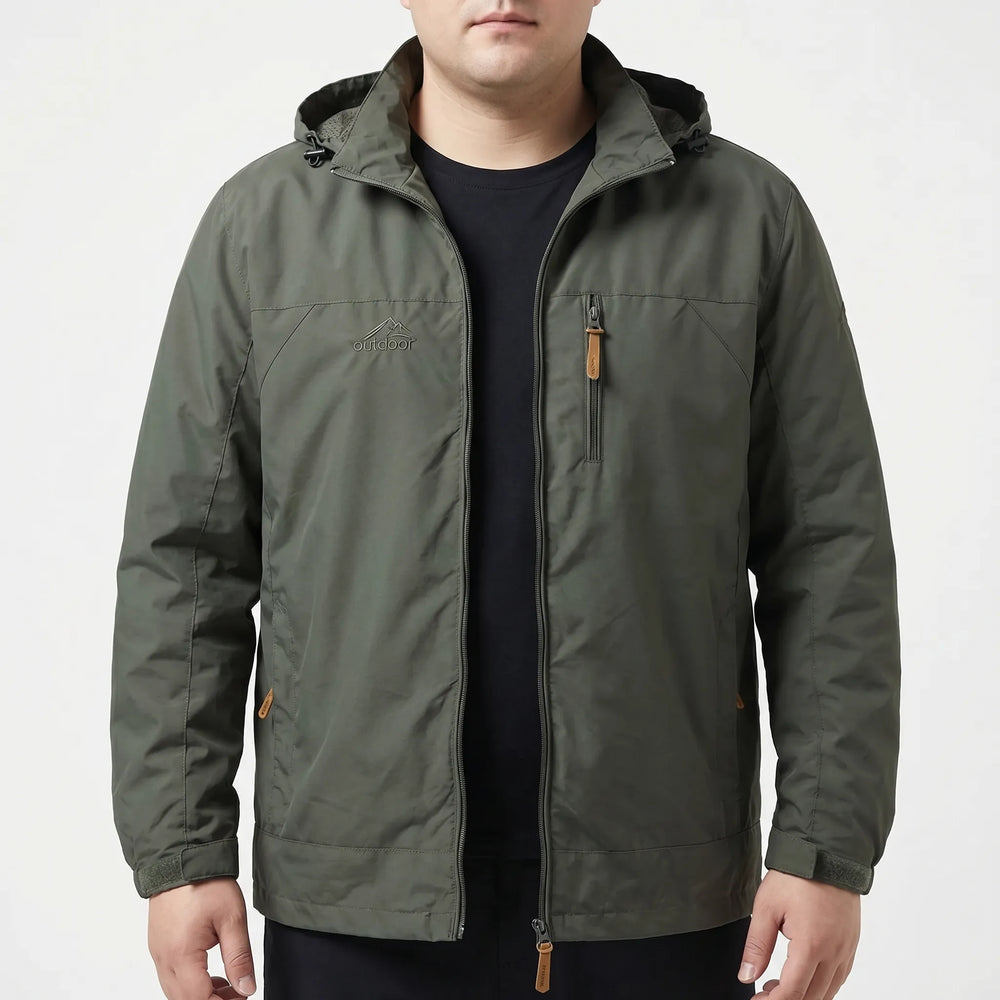 Hooded Tactical Windbreaker Jacket - Lyle