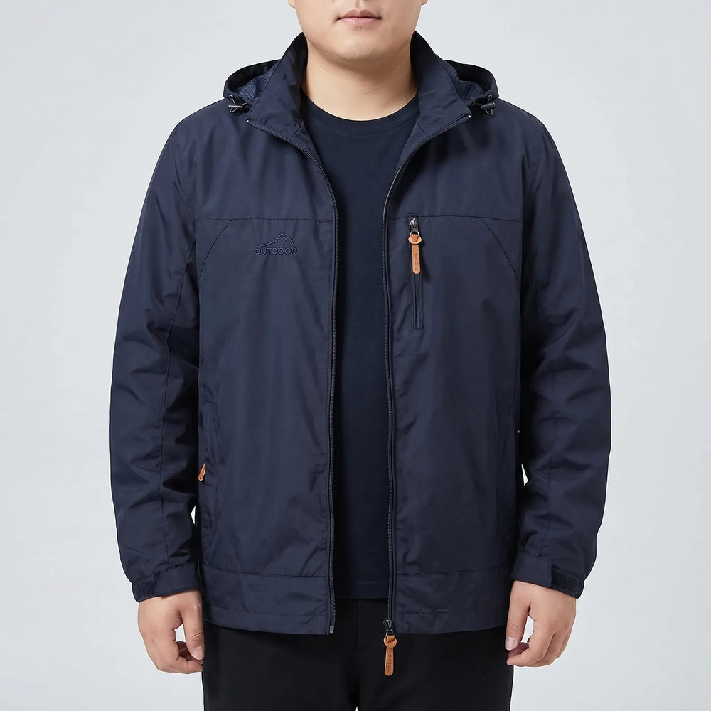 Hooded Tactical Windbreaker Jacket - Lyle