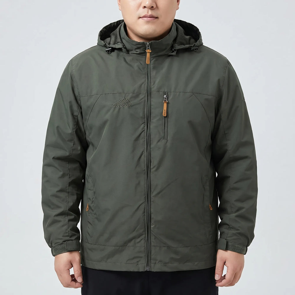 Hooded Tactical Windbreaker Jacket - Lyle