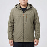 Hooded Tactical Windbreaker Jacket - Lyle