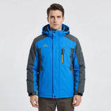 Hooded Two-Tone Outdoor Jacket - Casey