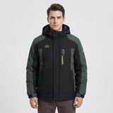 Hooded Two-Tone Outdoor Jacket - Casey