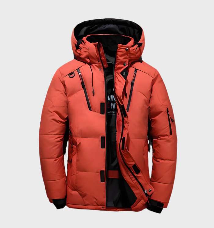 Marc - Hooded Windproof Puffer Jacket